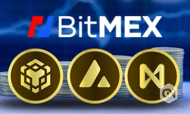 BitMEX adiciona suporte à conversão Crypto para NEAR, AVAX e BNB